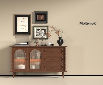 French Style Side Cabinet-ID:124880083