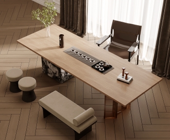 New Chinese Style Tea Tables And Chairs-ID:760622986