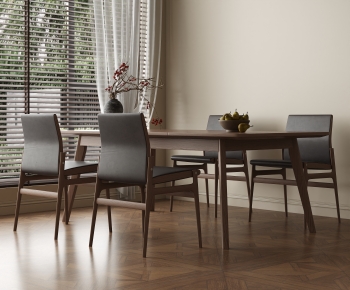 Modern Dining Table And Chairs-ID:134015088