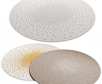 Modern Circular Carpet-ID:335000041