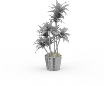 Modern Potted Green Plant-ID:728598124
