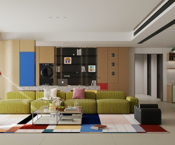 Modern A Living Room-ID:139327051