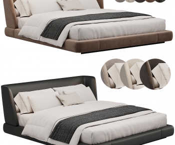 Modern Double Bed-ID:416579013