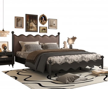 French Style Double Bed-ID:544223078