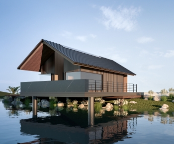 Modern Appearance Of Commercial Building-ID:553970106