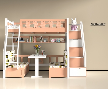 Modern Bunk Bed-ID:503149039