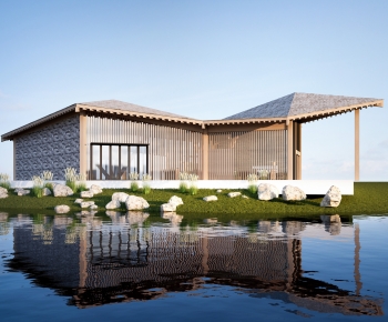 Modern Appearance Of Commercial Building-ID:831866036