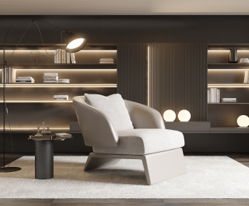 Modern Single Sofa-ID:124362952