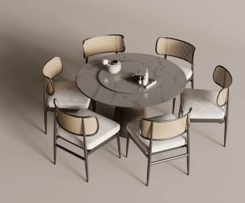 Modern Dining Table And Chairs-ID:151393893