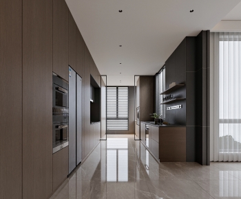 Modern Open Kitchen-ID:743443972