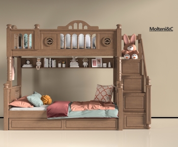 European Style Bunk Bed-ID:217638024
