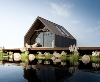 Modern Building Appearance-ID:733614922
