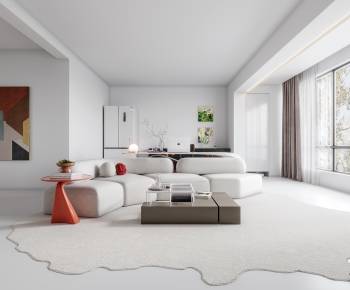 Modern A Living Room-ID:928288945