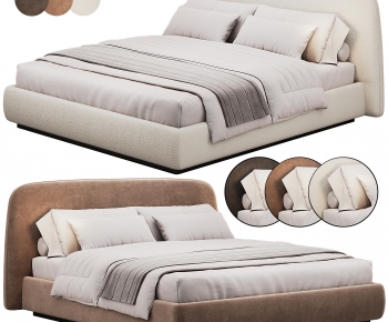 Modern Double Bed-ID:859138979