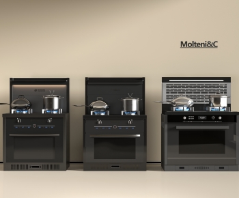 Modern Kitchen Electric Gas Range-ID:103513961