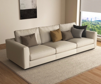 Modern Three-seat Sofa-ID:976387027