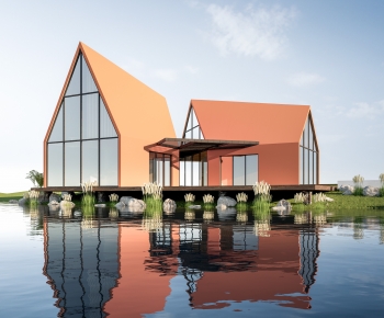 Modern Appearance Of Commercial Building-ID:493629936