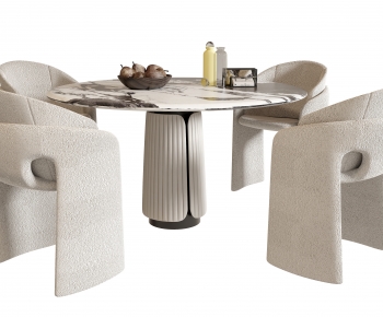 Modern Dining Table And Chairs-ID:719157933