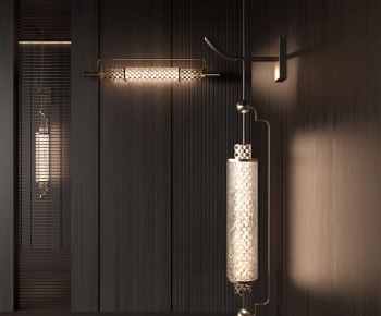 New Chinese Style Wall Lamp-ID:254439121