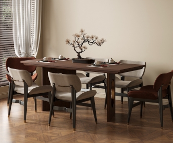 Modern Dining Table And Chairs-ID:398556958