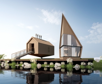 Modern Appearance Of Commercial Building-ID:531570917