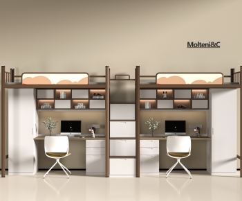 Modern Bunk Bed-ID:903755901