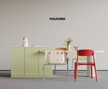 Modern Dining Table And Chairs-ID:857695105