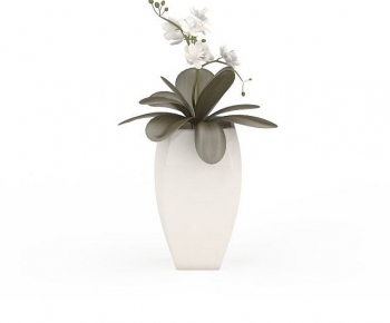 Modern Potted Green Plant-ID:122446069