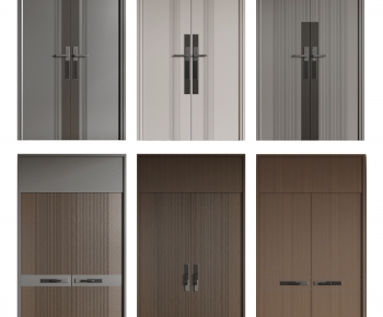 Modern Double Door-ID:128431086