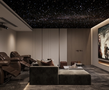 Modern Audiovisual Room-ID:644002913