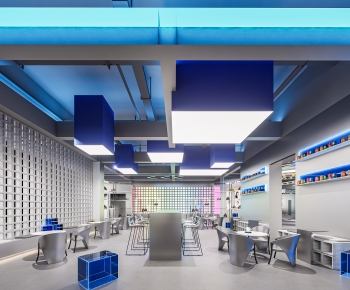 Modern Office Tea Room-ID:738657952