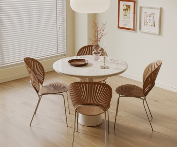 Modern Dining Table And Chairs-ID:237358099