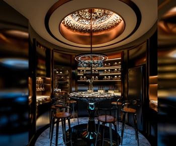 Modern Wine Cellar/Wine Tasting Room-ID:236701978