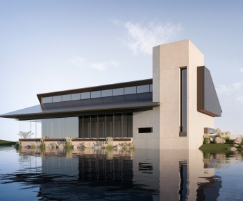 Modern Public Building-ID:740533112