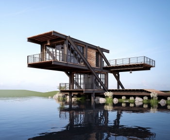 Modern Public Building-ID:386907103