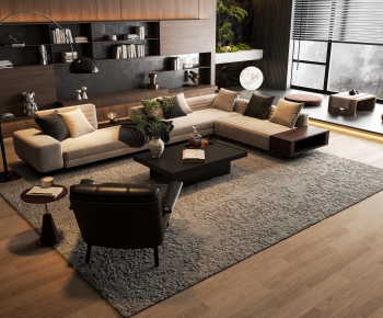 Modern Sofa Combination-ID:296854028