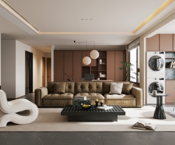 Modern A Living Room-ID:367264033
