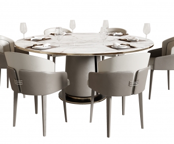 Modern Dining Table And Chairs-ID:313069867