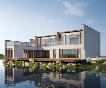 Modern Appearance Of Commercial Building-ID:874026062