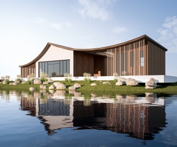 Modern Public Building-ID:824188958