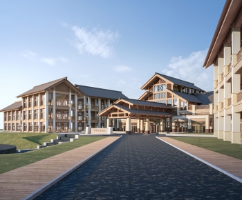 New Chinese Style Appearance Of Commercial Building-ID:513844016