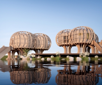 Modern Building Appearance-ID:929466015