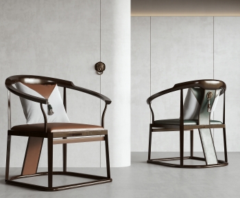 New Chinese Style Lounge Chair-ID:836429637