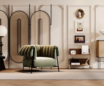 Modern Single Sofa-ID:393810993