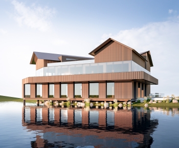 Modern Public Building-ID:521483901