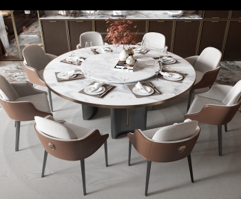 New Chinese Style Dining Table And Chairs-ID:757869969
