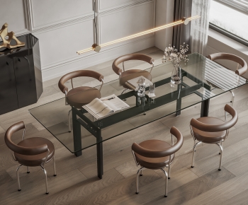 Modern Dining Table And Chairs-ID:716365104
