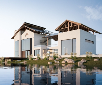 New Chinese Style Appearance Of Commercial Building-ID:655090093