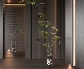 Modern Ground Green Plant Potted Plants-ID:623462922