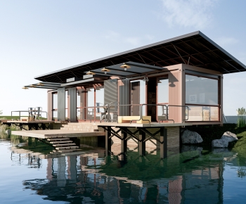 Modern Appearance Of Commercial Building-ID:484677086